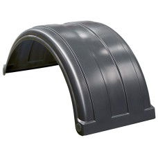 Dynaplas Light Truck Plastic Mudguard - 520mm Wide - Black